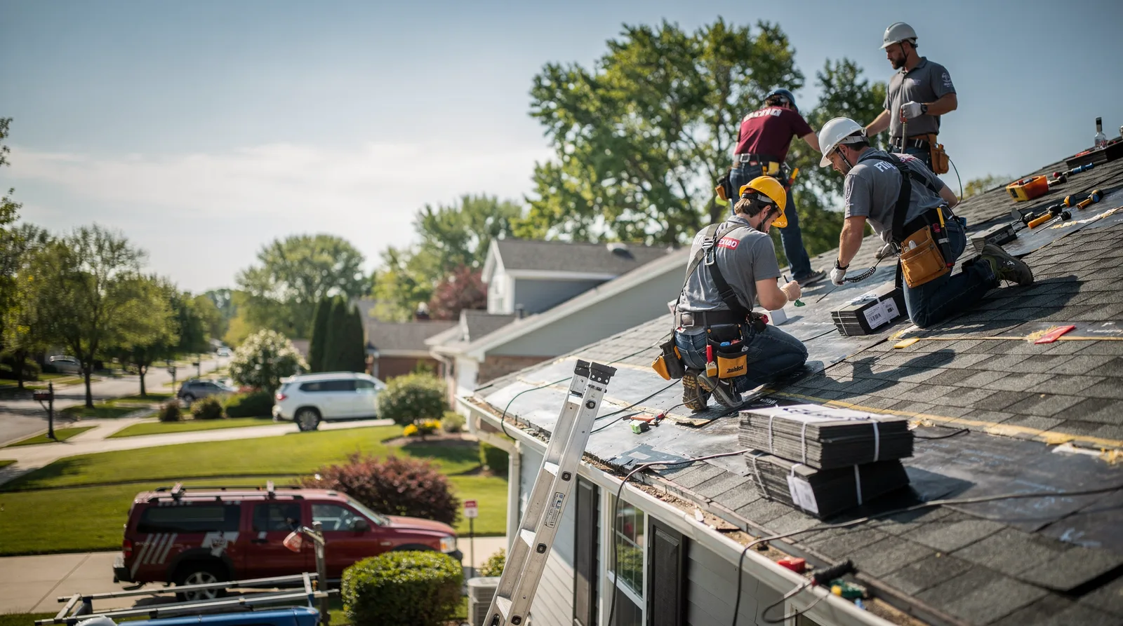 Roof Repair in Fowler, MI around you